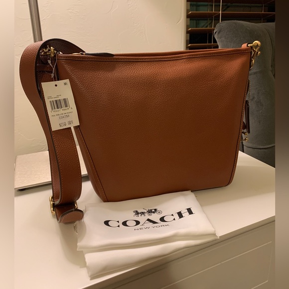 Coach Bags Coach Pebble Leather Dufflette Crossbody Bag Poshmark